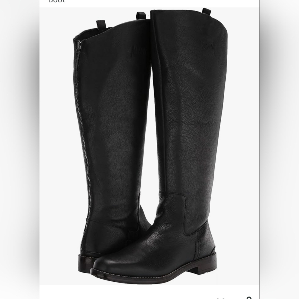 Franco Sarto Women's Meyer Knee High Wide Calf Flat Boot Size 7.5